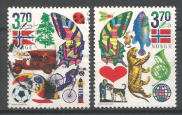 Norway 1997 Junior Philatelic Club  Y.T.  1220/1221 (0) - Oblitérés