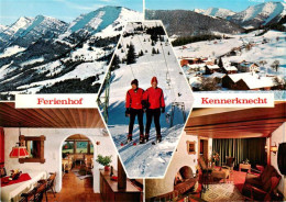 73888188 Schindelberg Ferienhof Kennerknecht Restaurant Wintersportplatz Alpen S - Oberstaufen