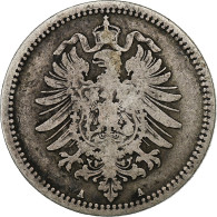 Empire Allemand, Wilhelm I, 50 Pfennig, 1876, Berlin, Argent, TB+, KM:6 - 50 Pfennig