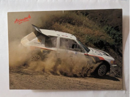 CP -  Peugeot 205 Champion Du Monde Des Rallyes 1985 1986 Acropole - Rallye