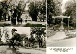 73888154 Graditz VE Hauptgestuet Fuer Vollblutzucht Pferdestatue Graditz - Torgau