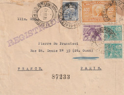 Brésil Lettre Pour La France 1940 - Brieven En Documenten