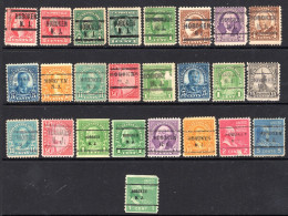 USA Precancel - New Jersey - Hoboken - Small Collection - Préoblitérés