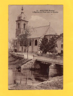 25 - Mouthe - L'Eglise Et Le Pont Sur Le Doubs - Edit CLB Besançon - Mouthe