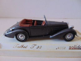 Voiture " Talbot T 23 " Solido, Dans Sa Boite - Toy Memorabilia