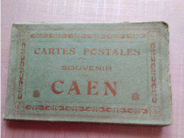 Carnet  De 24 CPA Complet (14 )  Souvenir De CAEN - Caen