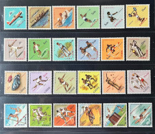 (Tv) Macau Angola Cabo Verde Guine India Timor Mozambique - 1962 Sports Omnibus Set - MNH - Angola