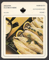 130095/ Aiglefin à La Moutarde, Ed Colomb, Rubrique 6, Fiche 1 - Ricette Culinarie