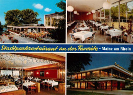 73887944 Mainz  Rhein Stadtparkrestaurant An Der Favorite Gastraeume Terrasse  - Mainz