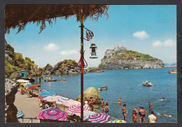 088856/ ISCHIA, Ischia Ponte, Castello Aragonese E Spiaggia Cartaromana - Altri & Non Classificati