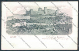 Perugia Spoleto La Rocca Ora Reclusorio Alterocca Cartolina ZB5914 - Perugia