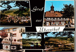 73887922 Uebernthal Panorama Fachwerkhaus Brunnen Ortspartie Uebernthal - Other & Unclassified