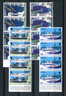 RC 27517 JERSEY COTE 20€ N° 429 / 432 X 4 Ex EUROPA 1988 TRANSPORTS ET COMMUNICATIONS NEUF ** MNH TB - 1988