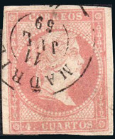 Madrid - Edi O 48 - 4 C. - Mat Fech. Tp. II "Madrid (1)" - Used Stamps