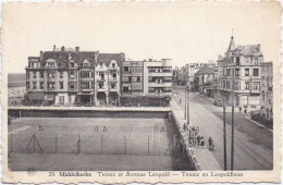 29.- Middelkerke - Tennis Et Avenue Léopold - Tennis En Leopoldlaan - Middelkerke