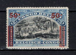 BELGISCH CONGO: COB TX 62  POSTFRIS * MH. - Neufs