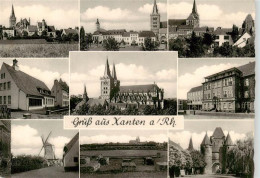 73887799 Xanten Ortsansichten Mit Kirchen Schloss Und Windmuehl Xanten - Xanten