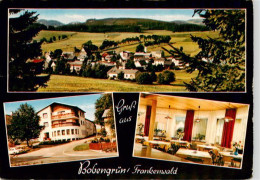 73887790 Bobengruen Panorama Cafe Pension Frankenwald Gastraum Bobengruen - Bad Steben