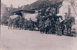 Armée Suisse, Champtauroz VD 1923, Cours De Répétition, Attelages (2451) Trous D'épingle - Manovre