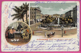 Ag2931 - EGYPT - VINTAGE POSTCARD - Alexandrie - 1904 - Alexandria