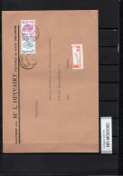 Brief: 1747+1748 Aangetekend Puntstempel Veurne - 1970-1980 Elström