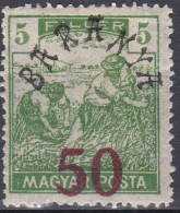 Hongrie Baranya 1919 Mi 53  Moissonneurs (A19) - Baranya