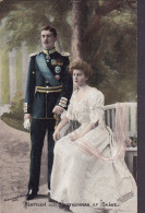 Sweden PPC Hertigen Och Hertiginnan Af Skåne Reutlinger Paris 1905. Axel Eliassons Konstförlag, Stockholm (2 Scans) - Familles Royales