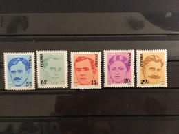 Poland 1982 Activists Of Workers Movement Mint SG 2826-30 Mi 2822-6 - Unused Stamps