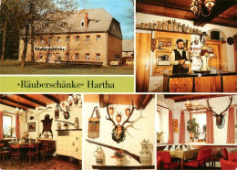 73887696 Hartha Tharandt Gaststaette Raeuberschaenke Theke Gastraeume Hartha Tha - Tharandt