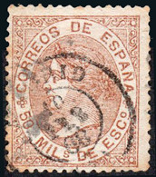 Madrid - Edi O 96 - 50 M. - Mat Fech. Tp. II "Madrid" + Parrilla Con Cifra - Used Stamps