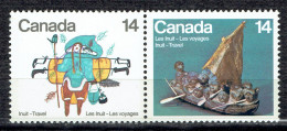 Les Voyages Chez Les Inuits : Moyens De Locomotion Utilisés Dans Le Grand Nord - Unused Stamps