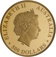 Australien - Anlagegold: Elizabeth II. 1952-2022: 500 Dollars 2014, "The Austral - Other & Unclassified
