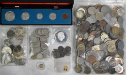 Alle Welt: Alle Welt, Dabei: USA Silberdollar Aus Dem Jahr 1880 Sowie Weiteren U - Collezioni E Lotti