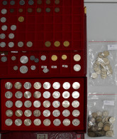 Österreich: Münzkoffer Mit Diversen Münzen Aus Österreich, Dabei Ein Paar Wenige - Autriche