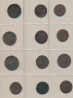 Russland: Lot 40 Kleinmünzen, Dabei Kopeken Und Denga Des 18ten Und 19ten Jahrhu - Rusia