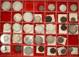 Schweiz: Lot 32 Münzen In Silber Und Kupfer; U. A. Dabei Schützentaler Zu 5 Tale - Other & Unclassified