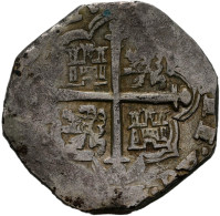 Spanien: Felipe IV. 1621-1665: Schiffsgeld Zu 8 Reales, Jahreszahl Nicht Lesbar, - Other & Unclassified