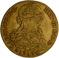 Spanien: Carlos III. 1759-1788: 8 Escudos 1787 S-CM, Sevilla; 27,02 G, Friedberg - Andere & Zonder Classificatie