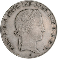 Haus Habsburg: Ferdinand I. 1835-1848: Taler, 1842 A, Wien, 27,99 G, Frühwald 76 - Altri – Europa