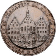 Frankfurt Am Main: Freie Stadt: Taler 1863 (Ein Gedenkthaler), Fürstentag, AKS 4 - Andere & Zonder Classificatie