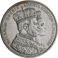 Preußen: Wilhelm I. 1861-1888: Krönungstaler 1861, AKS 116, Jaeger 87. Feinste K - Sonstige & Ohne Zuordnung