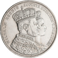 Preußen: Wilhelm I. 1861-1888: Taler 1861 (Krönungstaler) Wilhelm Mit Augusta, A - Sonstige & Ohne Zuordnung