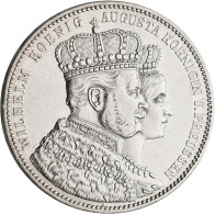 Preußen: Wilhelm I. 1861-1888: Taler 1861 (Krönungstaler) Wilhelm Mit Augusta, A - Altri & Non Classificati