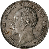 Sachsen-Meiningen: Bernhard II. Erich Freund 1803-1866: Doppelgulden 1854 (Zwey - Sonstige & Ohne Zuordnung