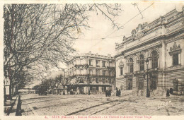 25.04.2024   - 4. SETE Le Théâtre Et Avenue Victor Hugo - Sete (Cette)