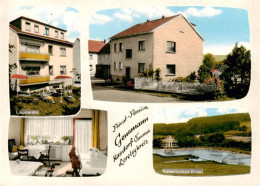 73887576 Kasdorf Privat Pension Gensmann Speiseraum Schwimmbad Bogel Liegewiese  - Autres & Non Classés