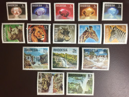 Rhodesia 1978 Definitives Set Animals MNH - Rhodesien (1964-1980)