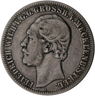 Mecklenburg-Strelitz: Friedrich Wilhelm 1860-1904: 2 Mark 1877 A, Jaeger 90, Seh - Taler & Doppeltaler