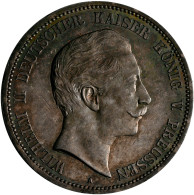 Preußen: Wilhelm II. 1888-1918: 5 Mark 1888 A (kleiner Adler), Jaeger 101. Klein - Taler En Doppeltaler