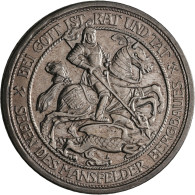 Preußen: Wilhelm II. 1888-1918: 3 Mark 1915 Mansfelder Bergbau, Jaeger 115. Pati - Taler En Doppeltaler